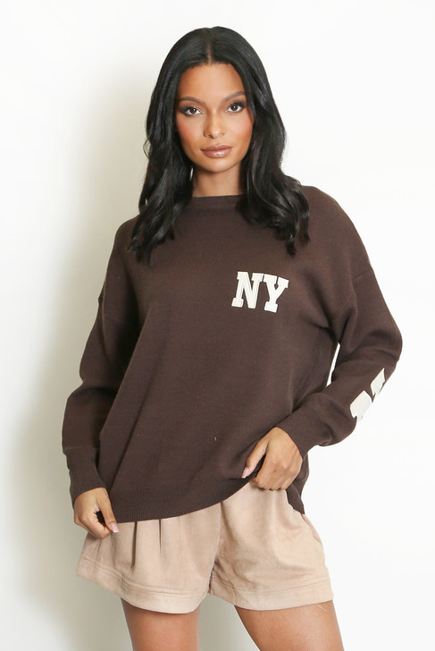New York Slogan Jumper