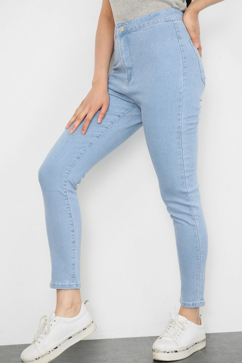 High Waist Skinny Fit Jeans