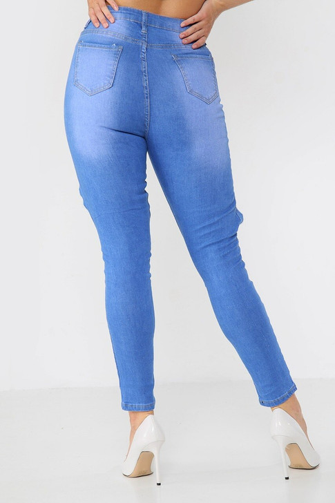 Skinny High Waisted Ripped Jeans Skinny High Waisted Ripped Jeans