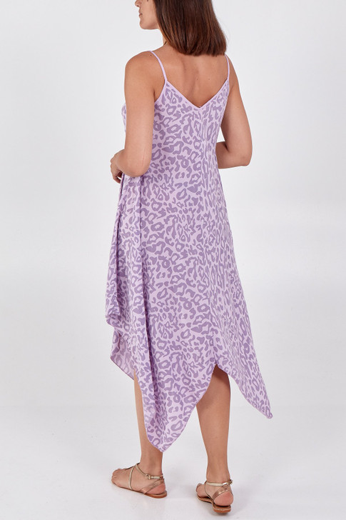 Leopard Print Midi Dress