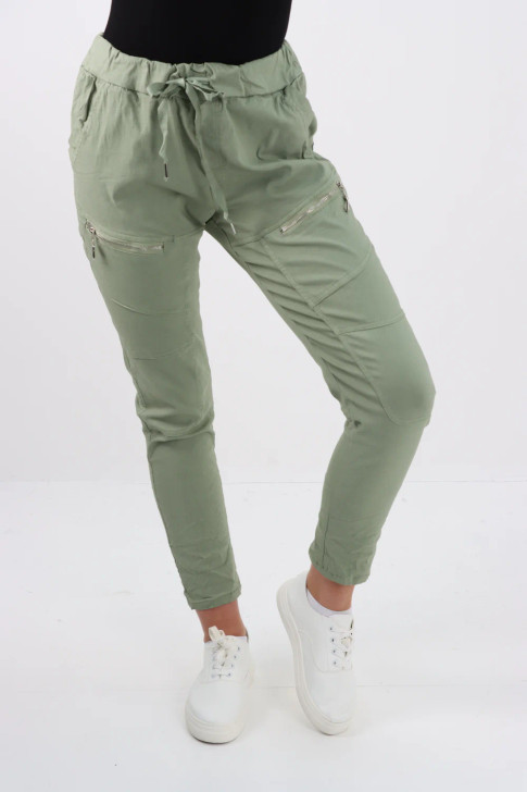 Women's Zip Pocket Magic Trousers