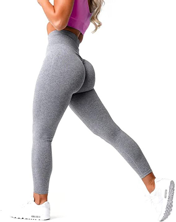 Grey Scrunch Butt Lifting Leggings