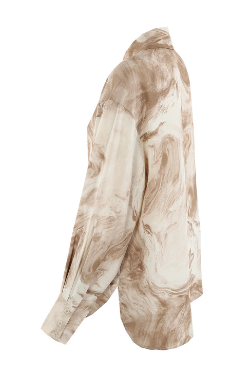 Marble Print Blouse