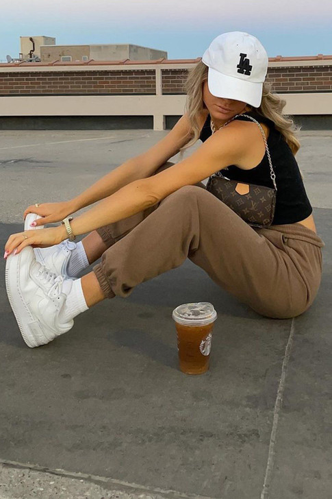 Brown Sweatpants