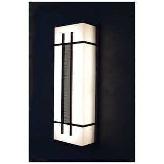 Tuxedo LED Wall Fixture (20100LEDDMG-BRZ/ACR)