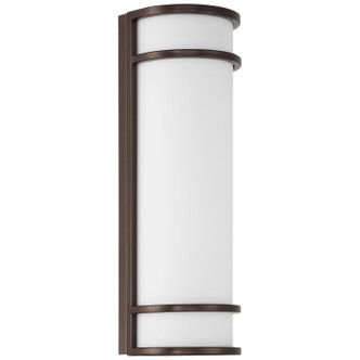 Cove Dual Voltage LED Outdoor Wall Mount (20106LEDMGEM-BRZ/ACR)
