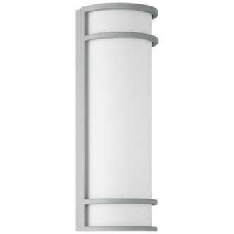 Cove Dual Voltage LED Outdoor Wall Mount (20106LEDMGEM-SAT/ACR)
