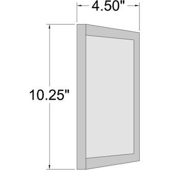 Margate LED Outdoor Wall Mount (20110LEDDMG-SAT/ACR)