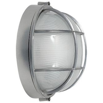 Nauticus Round Dual Mount One Light Bulkhead (20296-SAT/FST)