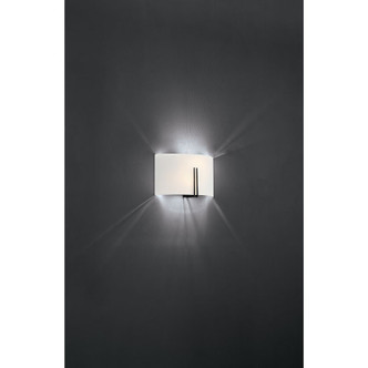 Prong LED Wall Sconce (20447LEDD-MBL/WHT)