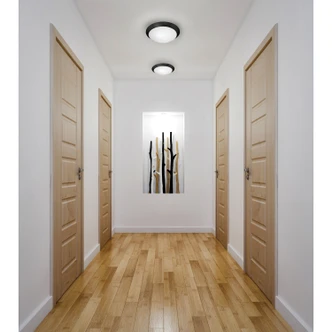Cobalt One Light Flush Mount (20624-MBL/OPL)