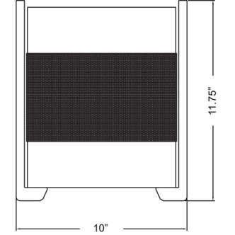 Iron LED Wall Fixture (20739LEDDLP-BRZ/OPL)