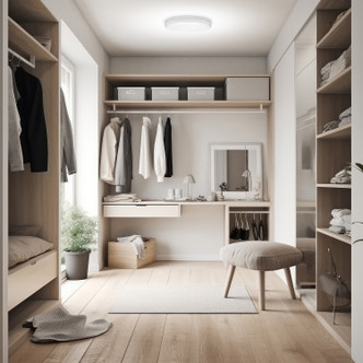 Infinite LED Flush Mount (20867LEDDCS-WH/ACR)