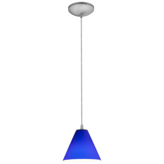 Access - 28004-1C-BS/COB - One Light Pendant - Martini - Brushed Steel