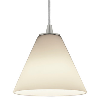 Martini One Light Pendant (28004-1C-BS/WHT)