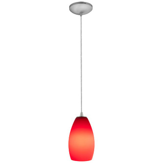 Champagne One Light Pendant (28012-1C-BS/RED)