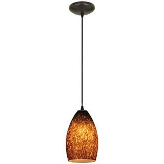 Champagne One Light Pendant (28012-1C-ORB/BRST)