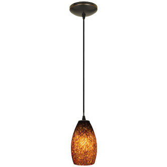 Champagne One Light Pendant (28012-1C-ORB/BRST)