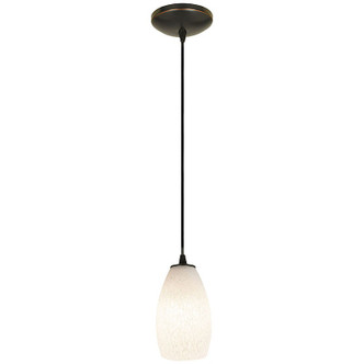 Champagne One Light Pendant (28012-1C-ORB/WHST)