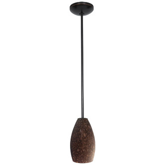 Champagne One Light Pendant (28012-1R-ORB/BRST)