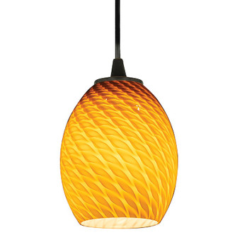 Brandy FireBird One Light Pendant (28023-1C-ORB/AMBFB)