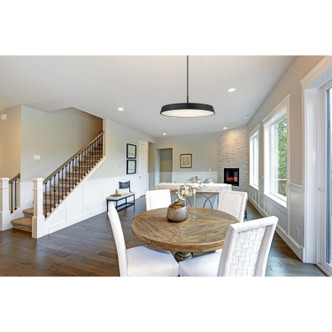 Tallinn LED Pendant (50977LEDDCS-MBL/WHT)
