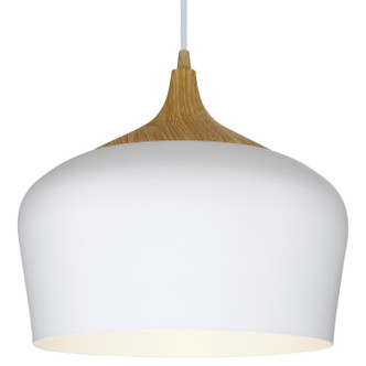 Blend LED Pendant (52057LEDDLP-WH/WGN)