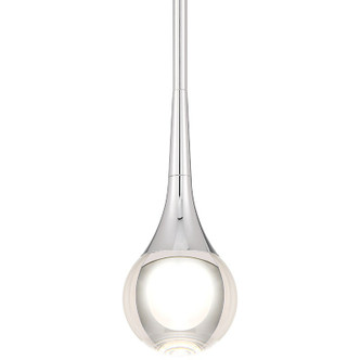 Georgia LED Pendant (62115LEDDCS-CH/CRY)