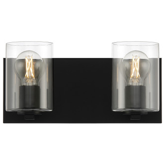 Oslo LED Vanity Fixture (62581LEDDLP-MBL/CLR)