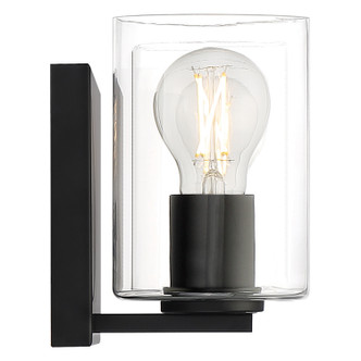 Oslo LED Vanity Fixture (62583LEDDLP-MBL/CLR)