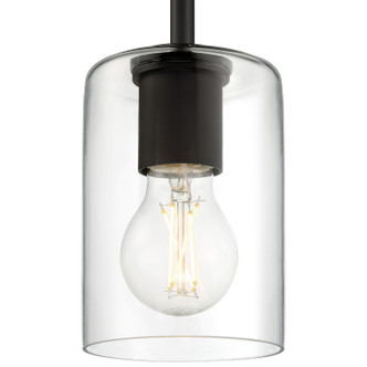 Oslo LED Pendant (62585LEDDLP-MBL/CLR)