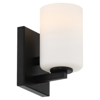 Sienna One Light Wall Sconce (62621-MBL/OPL)