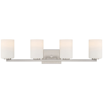 Sienna Four Light Vanity (62624-BS/OPL)