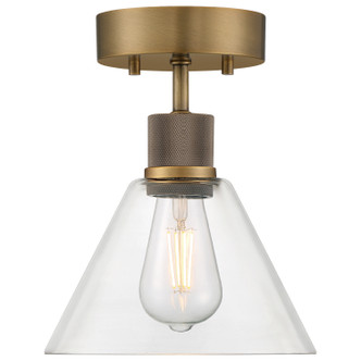 Port Nine Martini LED Semi Flush Mount (63146LEDDLP-ABB/CLR)