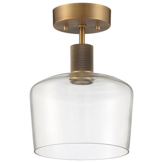 Port Nine Chardonnay LED Semi-Flush Mount (63147LEDD-ABB/CLR)