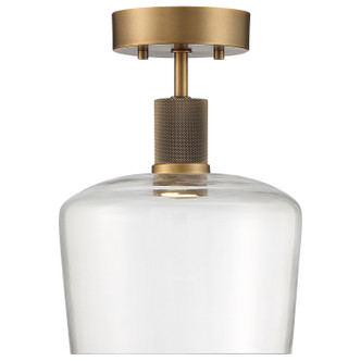 Port Nine Chardonnay LED Semi-Flush Mount (63147LEDD-ABB/CLR)