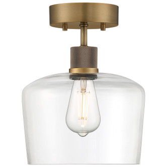 Port Nine Chardonnay LED Semi Flush Mount (63147LEDDLP-ABB/CLR)