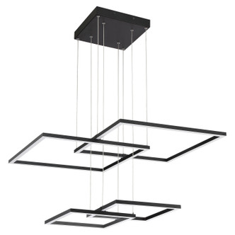 Squared LED Pendant (63968LEDD-BL/ACR)
