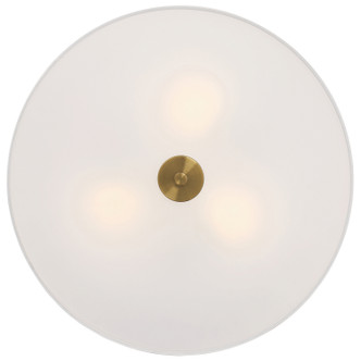 Mid Town LED Flush Mount (64063LEDDLP-BS/WH)