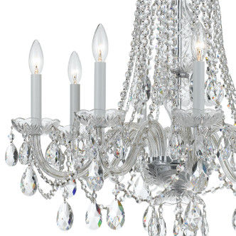 Traditional Crystal Eight Light Chandelier (1138-CH-CL-MWP)