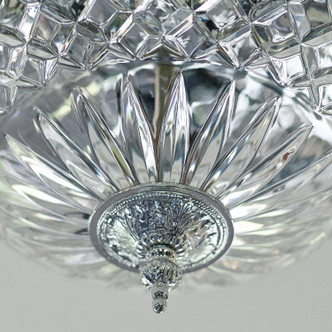 Radley Three Light Flush Mount (117-12-CH)