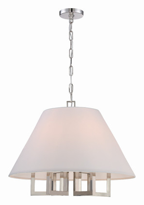 Westwood Six Light Chandelier (2256-PN)