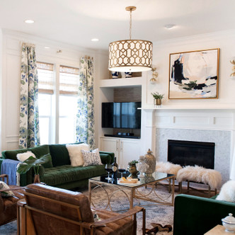 Jennings Three Light Chandelier (2265-AG)