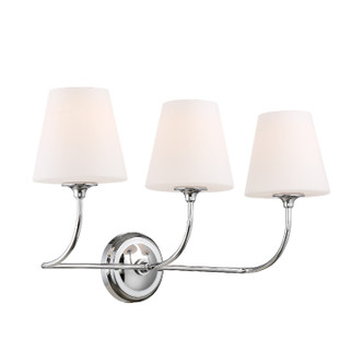 Sylvan Three Light Bathroom Vanity (2443-OP-CH)