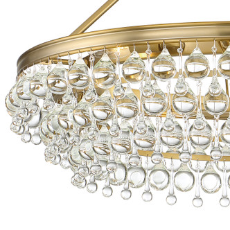 Calypso Six Light Chandelier (275-VG)