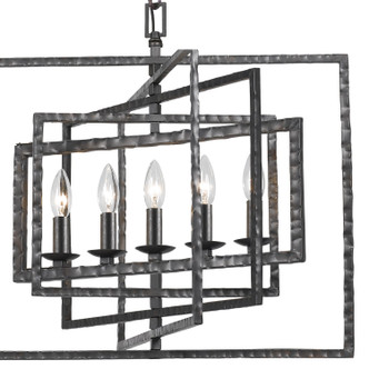 Capri Five Light Chandelier (336-RS)