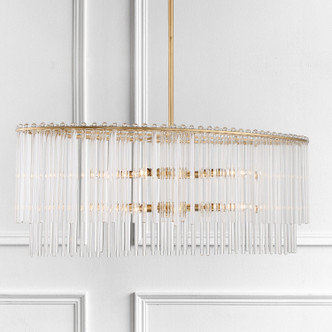 Bleecker Eight Light Chandelier (398-GA)