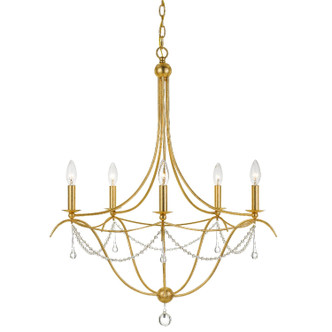 Metro Five Light Chandelier (425-GA)