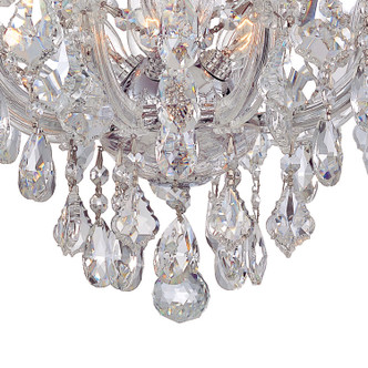 Maria Theresa Five Light Semi Flush Mount (4437-CH-CL-MWP)