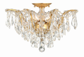 Filmore Five Light Flush Mount (4457-GA-CL-MWP)